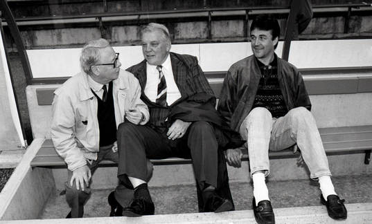 Carl-Erik Palmér, Gunnar Nordahl och Ralf Edström