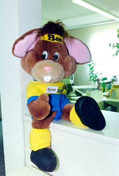 Björni maskot