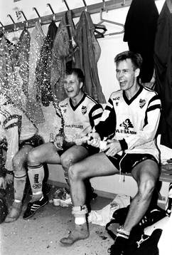 Håkan Andersson och Conny Olsson, Hässleholm jublar i