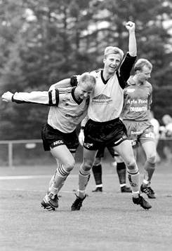 Håkan Andersson och Christer Andersson, Hässleholm jublar