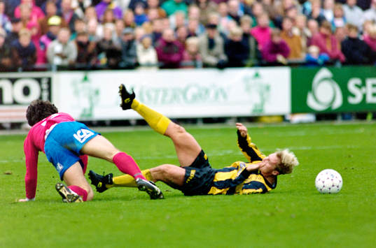 Fotboll, Kval, Allsvenskan, Helsingborg - Häcken, 1-1