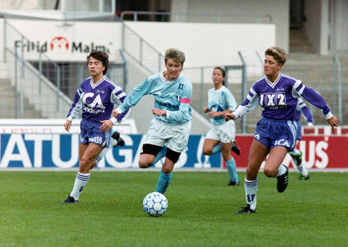 Anette Börjesson, Jitex till vänster, Lena Videkull,