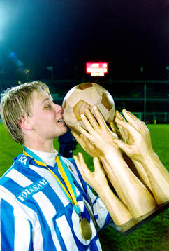 Mikael Nilsson, Göteborg jublar med pokalen