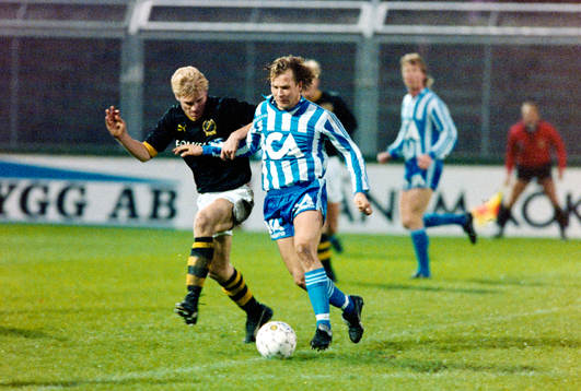 Kaj Eskelinen, Göteborg med Johan Mjällby, AIK i ryggen