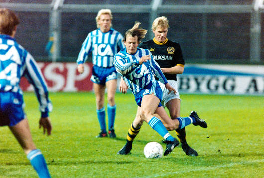 Kaj Eskelinen, Göteborg med Johan Mjällby, AIK i ryggen