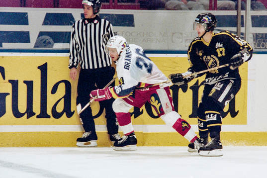 Niklas Brännström, Färjestad och Peter Hammarström, AIK