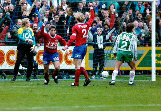 Fotboll, Kval, Allsvenskan, Helsingborg - Västra