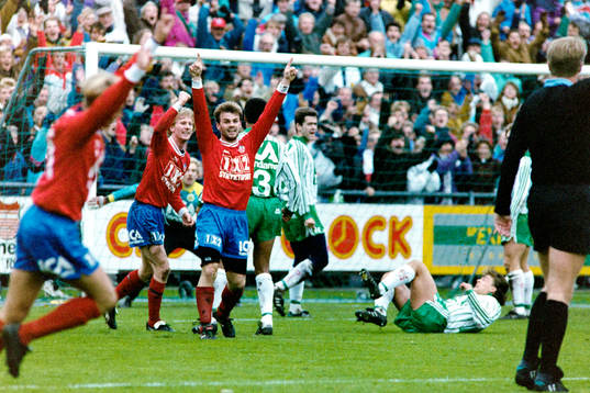Fotboll, Kval, Allsvenskan, Helsingborg - Västra