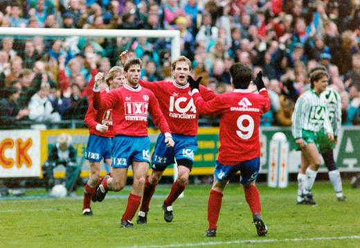 Fotboll, Kval, Allsvenskan, Helsingborg - Västra