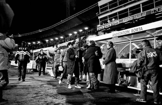 Fotboll, Champions League, kval, IFK Göteborg -