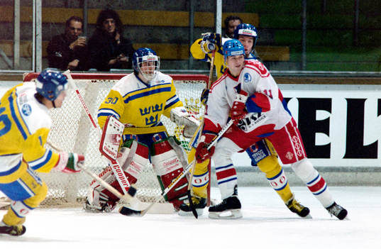Bläddra bland fler bilder av Ishockey, Deutschland Cup, Frankfurt, Sverige - Tjeckoslovakien,