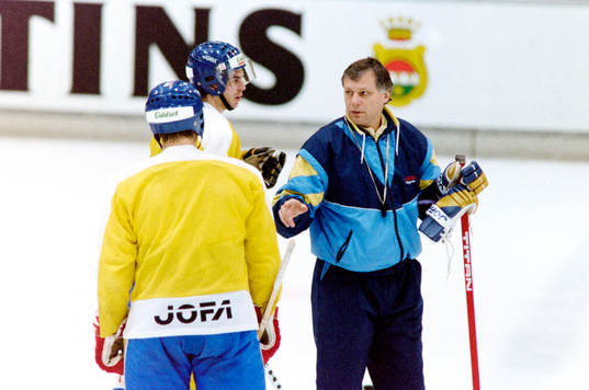 Conny Svensson, förbundskapten i Sverige