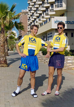Jonas Axeldal och Patrik Andersson, Sverige