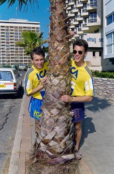 Jonas Axeldal och Patrik Andersson, Sverige