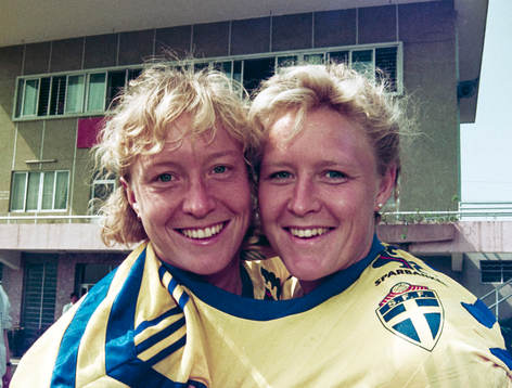 Ingrid Johansson och Karin Johansson
