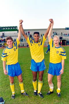 Jonny Rödlund, Pascal Simpson och Christer Fursth, Sverige