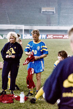 Gunilla Pajkull, förbundskapten, Sverige och Lars-Åke