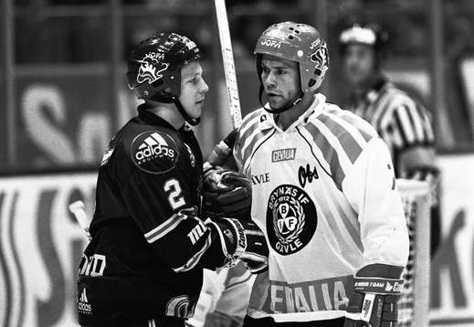 Charles Berglund, Djurgården i diskussion med brynäs