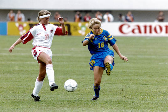 Birthe Hegstad, Norge och Ingrid Johansson, Sverige