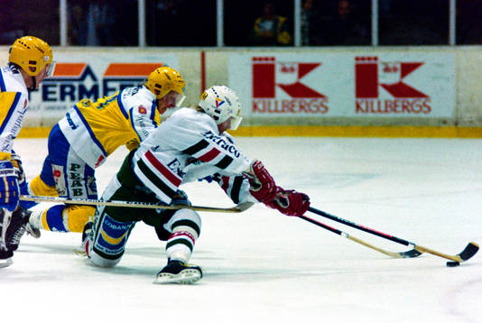 Ishockey, Div 1 Södra, Rögle - Helsingborg, 9-2. Roger