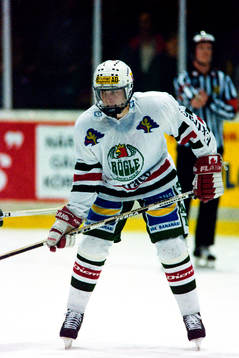 Ishockey, Div 1 Södra, Rögle - Helsingborg, 9-2. Daniel