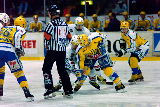 Ishockey, Div 1 Södra, Rögle - Helsingborg, 9-2