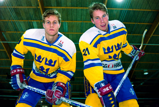 Markus Näslund och Peter Forsberg