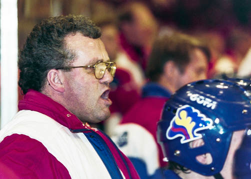 Lars Falk, tränare i Djurgården