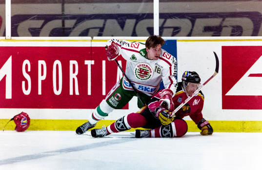 Frölundas Stefan Axelsson och Lars Edström, Luleå i kamp