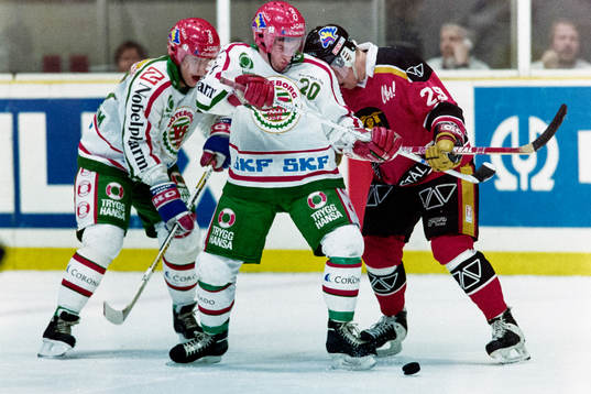 Frölundas Mats Lundström, Mats Hjalmarsson