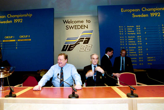 Lennart Johansson, Uefa