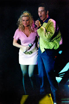 Tove Jarneek och Peter Jöback