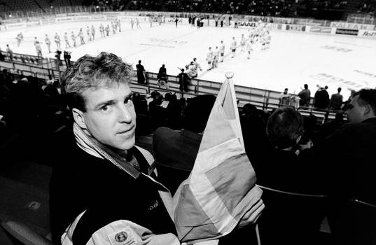 Bläddra bland fler bilder av Ishockey, Sweden Hockey Games, Sverige - Tjeckoslovakien, 2-3
