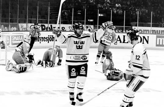 Ishockey, Sweden Hockey Games, Sverige - Tjeckoslovakien,