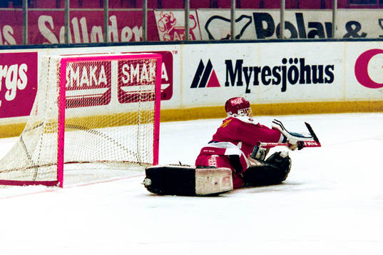Andrej Trefilov, målvakt i OSS