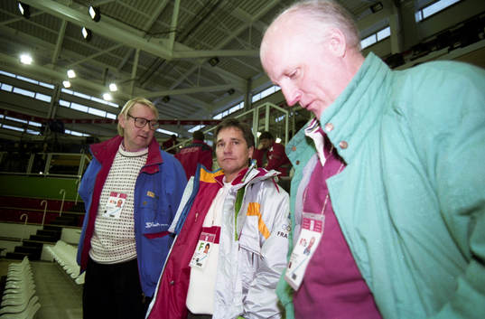 Anders Parmström, Kjell Larsson, förbundskapten,