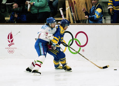 Håkan Loob, Sverige med pucken
