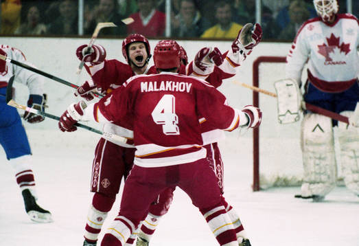Ryssland och Vladimir Malakhov jublar