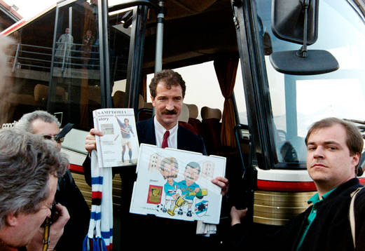 Graeme Souness, tränare i Liverpool