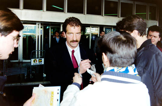 Graeme Souness, tränare i Liverpool