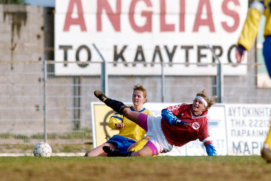 Fotboll, Dam, Sverige - Norge