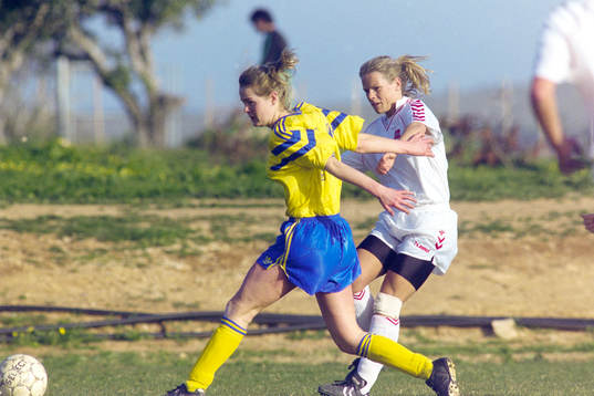 Fotboll, Dam, Sverige - Norge