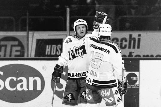 Peter Andersson och Matti Pauna, Malmö jublar