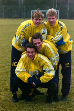 Fotboll, OS-Kval, Sverige - Holland