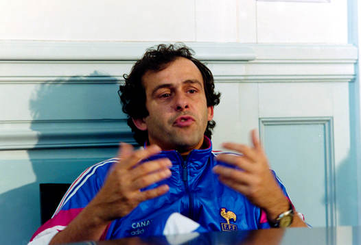 Michel Platini, förbundskapten i Frankrike