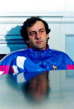 Michel Platini, förbundskapten i Frankrike