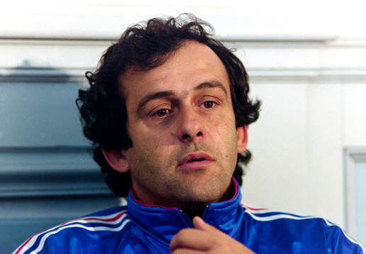 Michel Platini, förbundskapten i Frankrike