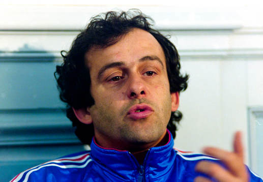 Michel Platini, förbundskapten i Frankrike