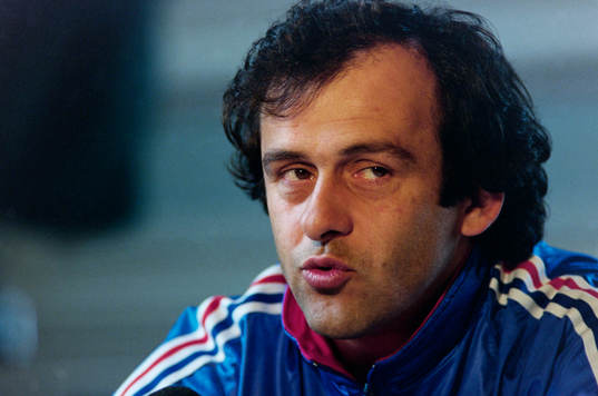 Michel Platini, förbundskapten i Frankrike