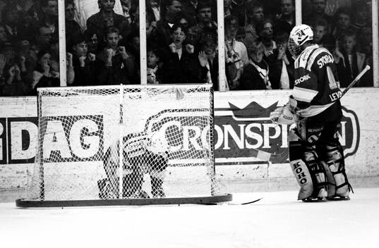 Jonas Levén, målvakt i Leksand